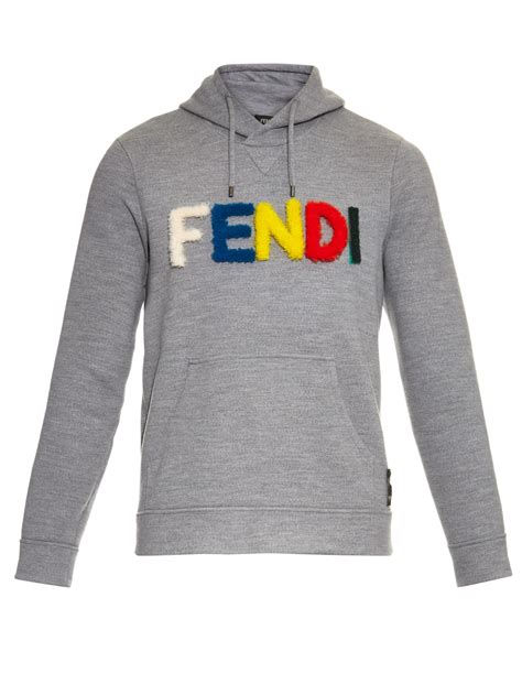 fendi jacket men's black|Fendi men's gray pullover hoodie.